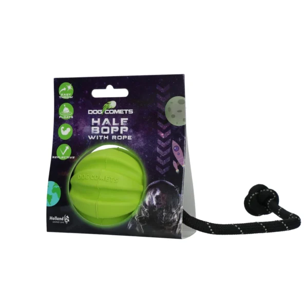 Dog Comets Hale Bopp With Rope Green