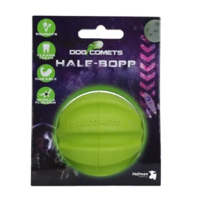 Dog Comets Hale Bopp Green without rope