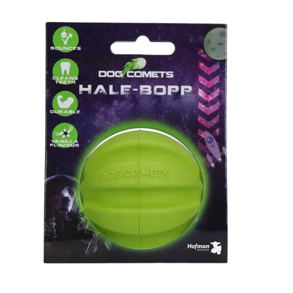 Dog Comets Hale Bopp Green without rope